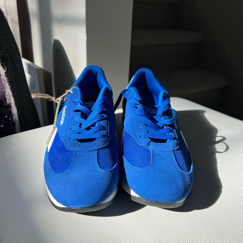 Reebok Blue and White Sneakers Size 11 - Picture 9 of 13